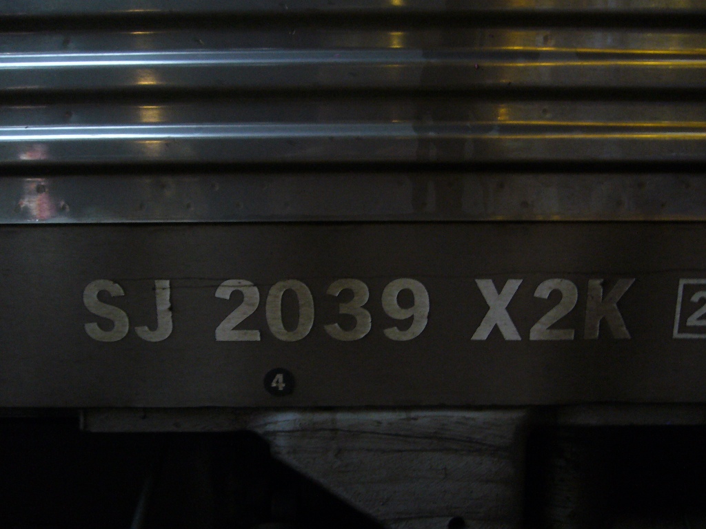 SJ X2K 2039 i København (Köpenhamn) den 03.-12.-2011, Photo Tommy Rolf Nielsen Martens ©