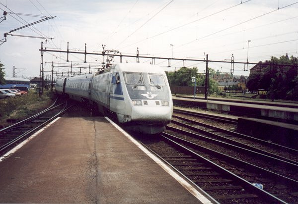 SJ X2 2034, Malm Centralstation, 2000-07-04, Photo Tommy Rolf Nielsen Martens