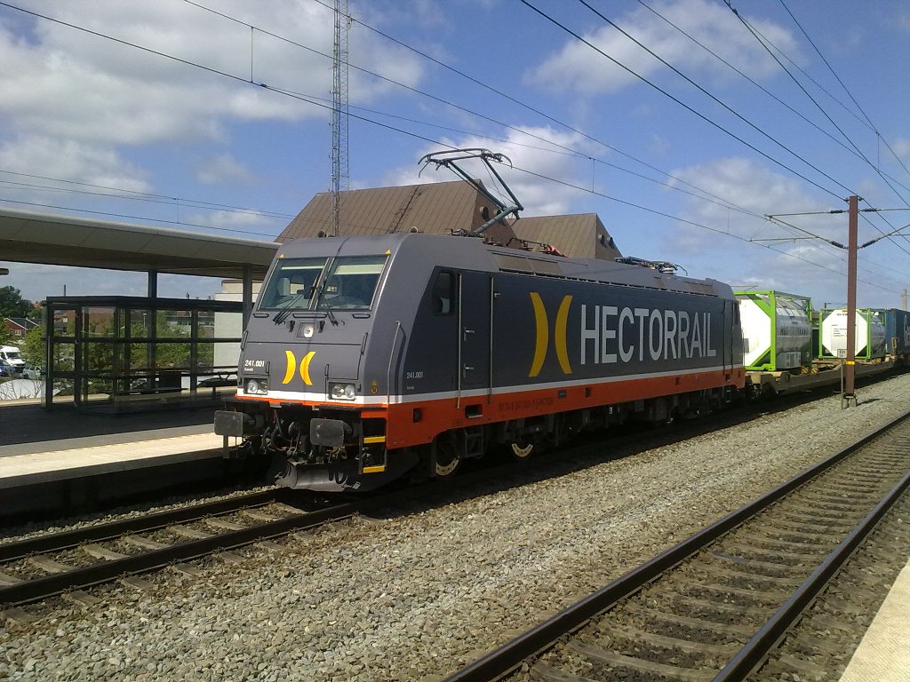 Hector Rail 241.001 i Nyborg den 18.-06.-2010, Photo Tommy Rolf Nielsen Martens