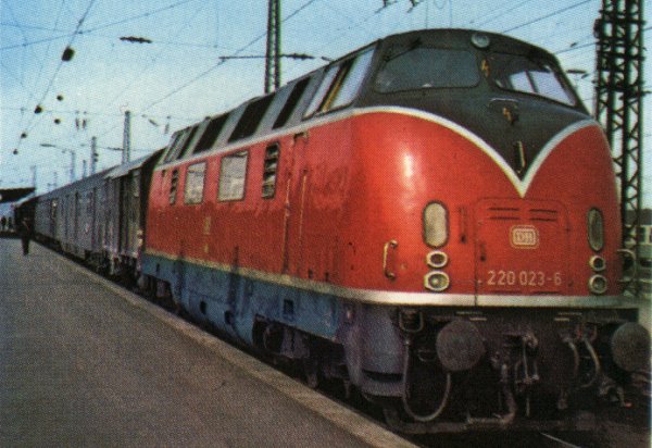 DB BR 220 023-6 (V 200 023). Photo Archive, Tommy Rolf Nielsen Martens