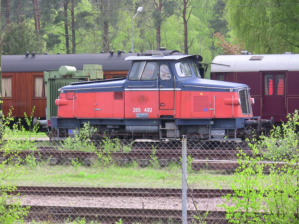 SJ Z65 492 i ngelholm den 15.-05.-2010